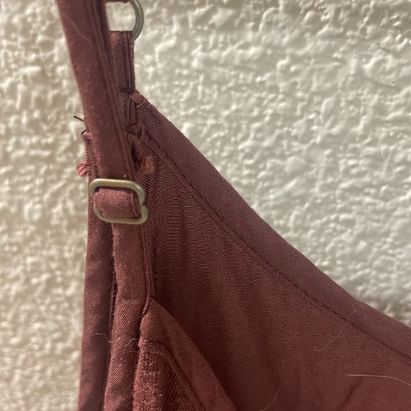 Anthropologie Beaded Rusty Brown A-Line Tank . NEW w/out tags . Never worn . - Picture 7 of 7